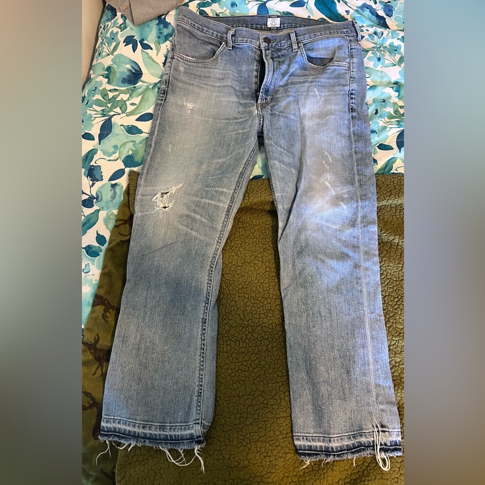 Free People. Drew crop jeans size 30